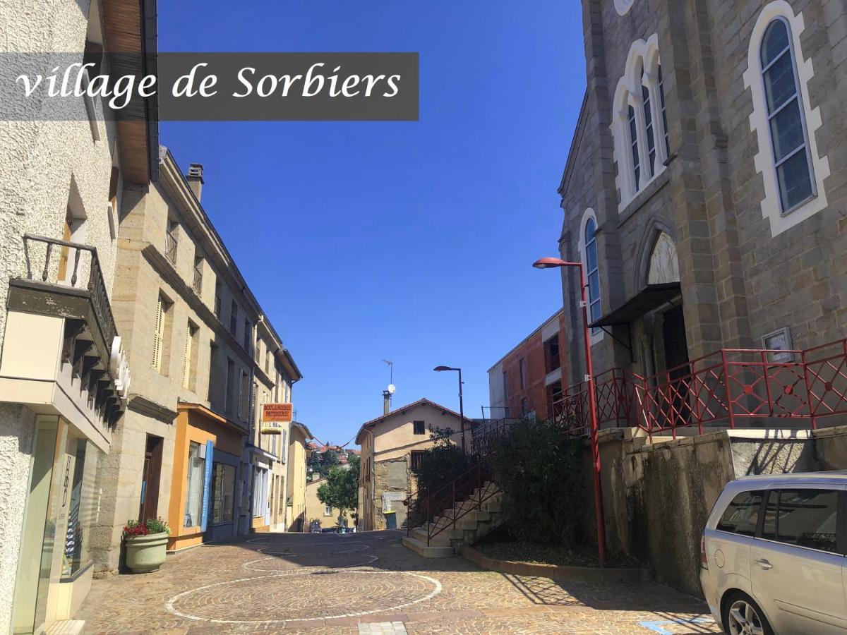 Les Combles D Agate Apartment Sorbiers  Exterior photo